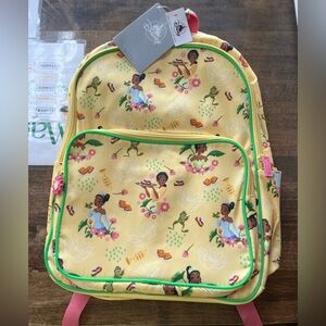 NWT Disney Tiana Backpack, Inspired by The Princess and The Frog